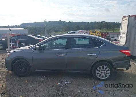 2016 Nissan Sentra S из США, поврежденный, VIN 3N1AB7AP4GY334098